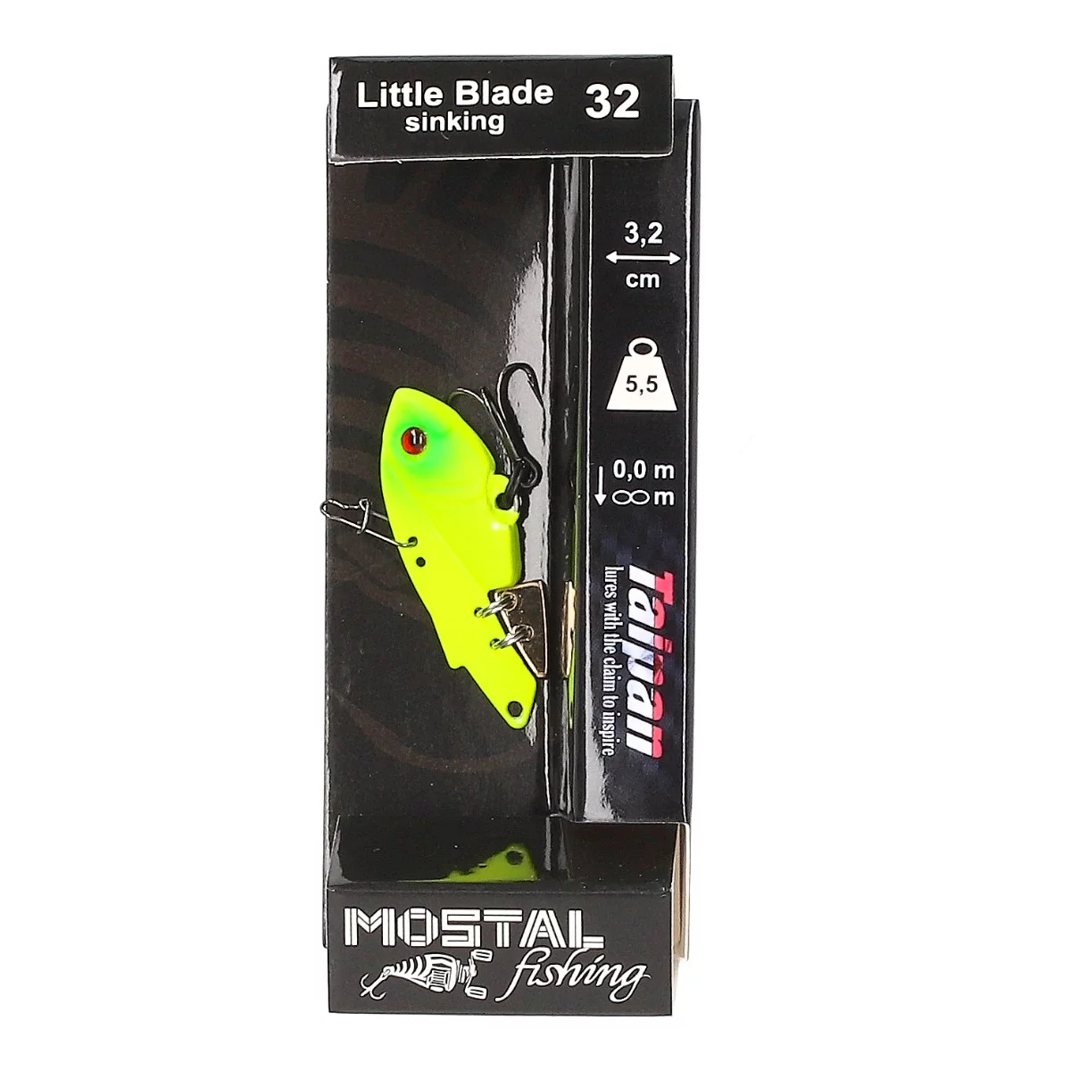 TAIPAN Little Blade Matte Lemon 32mm