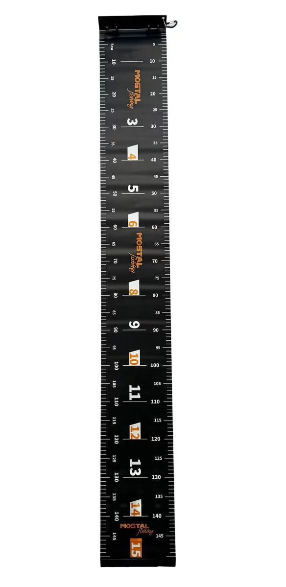 MOSTAL Deluxe Fish Ruler 1,50m Maßband Fischmaßband