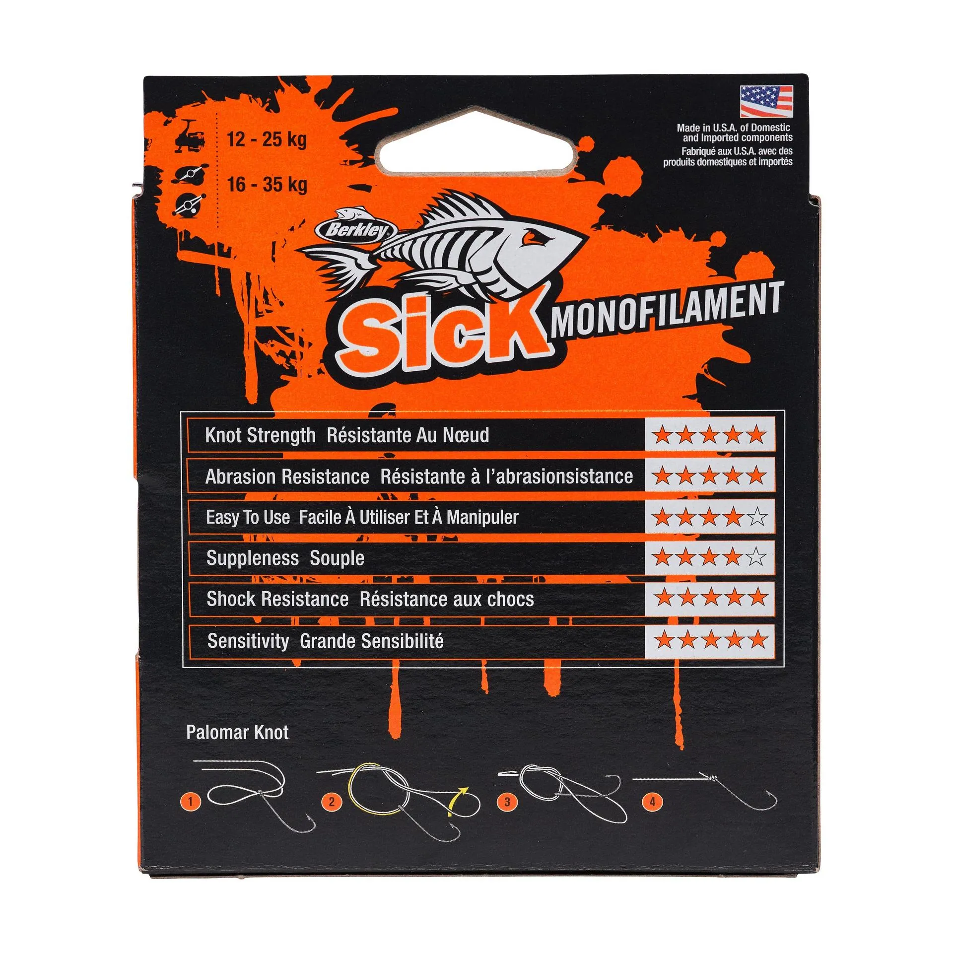 BERKLEY Sick Monofilament Clear 0.45mm 300m 18.5kg