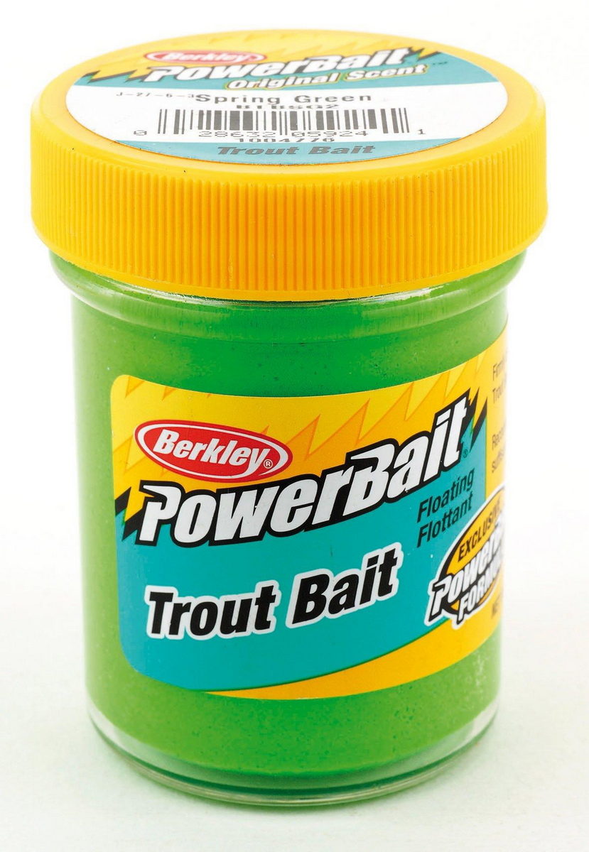 BERKLEY PowerBait Trout Bait Spring Green BERKLEY PowerBait Trout Bait Spring Green