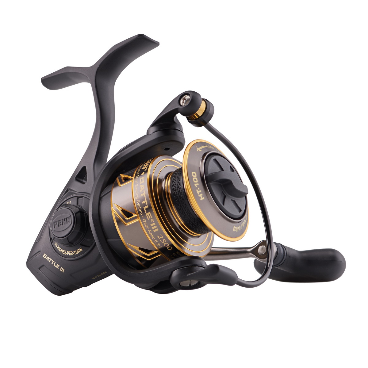 PENN Battle III 2500 Right/Left Spinnrolle