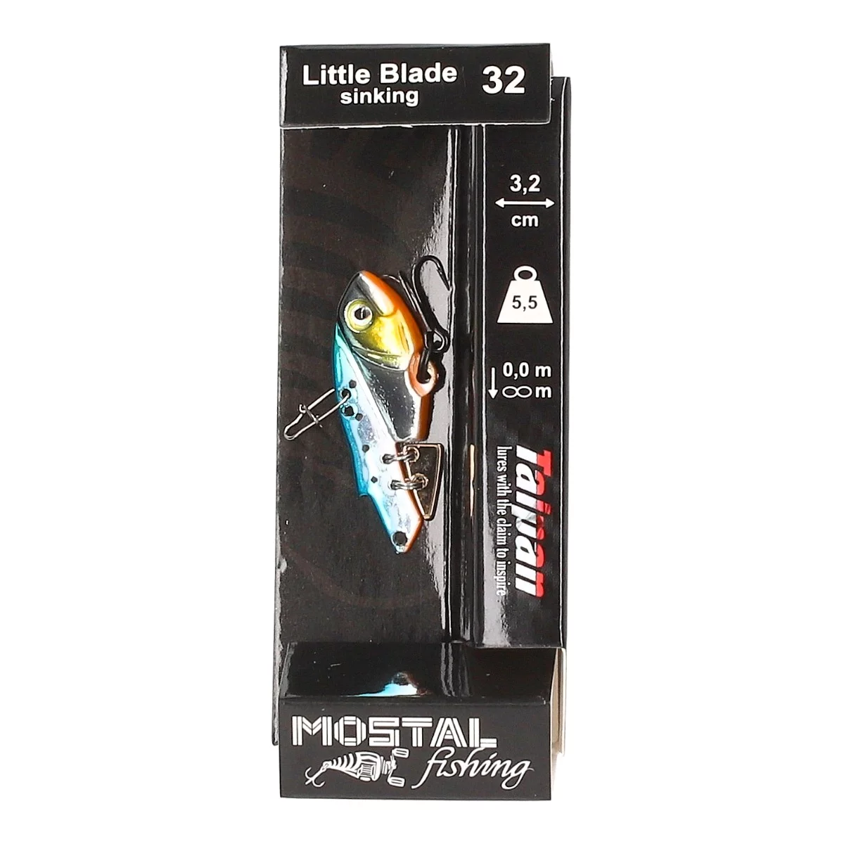 TAIPAN Little Blade Metallic Blue 32mm