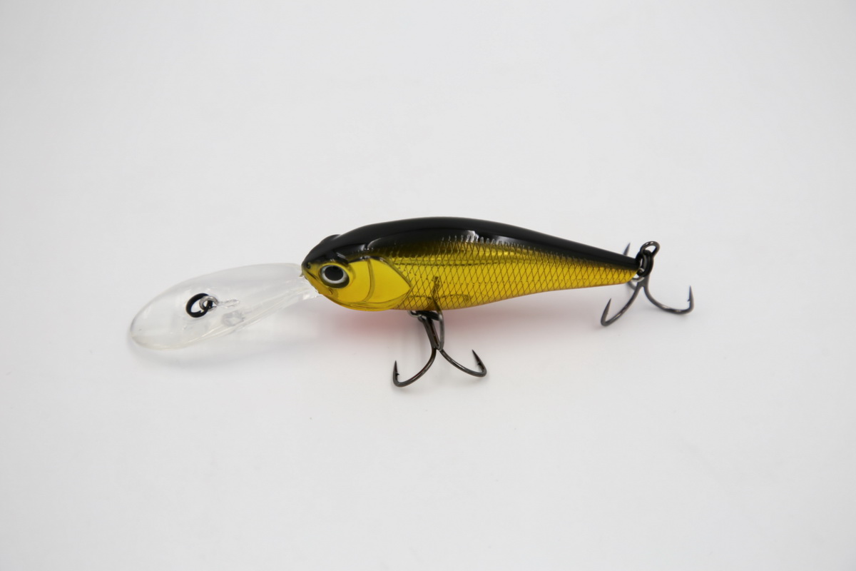 TAIPAN Diving Shad Chrome Gold 75mm