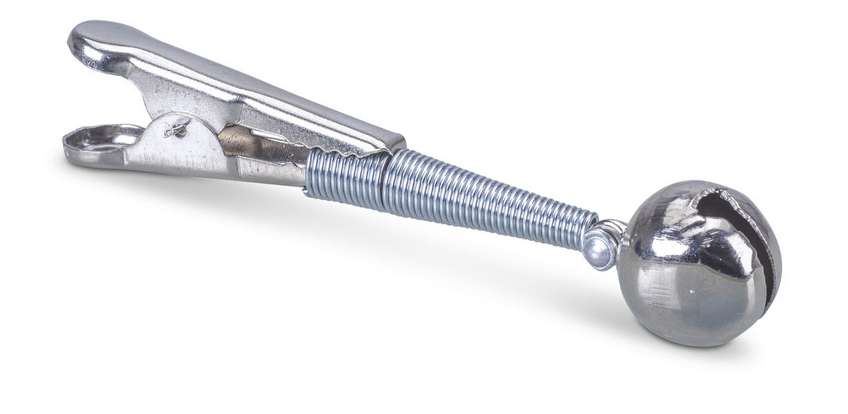 SÄNGER Rutenglocke mit Krokodilsklemme 2st SÄNGER Rutenglocke mit Krokodilsklemme 2st