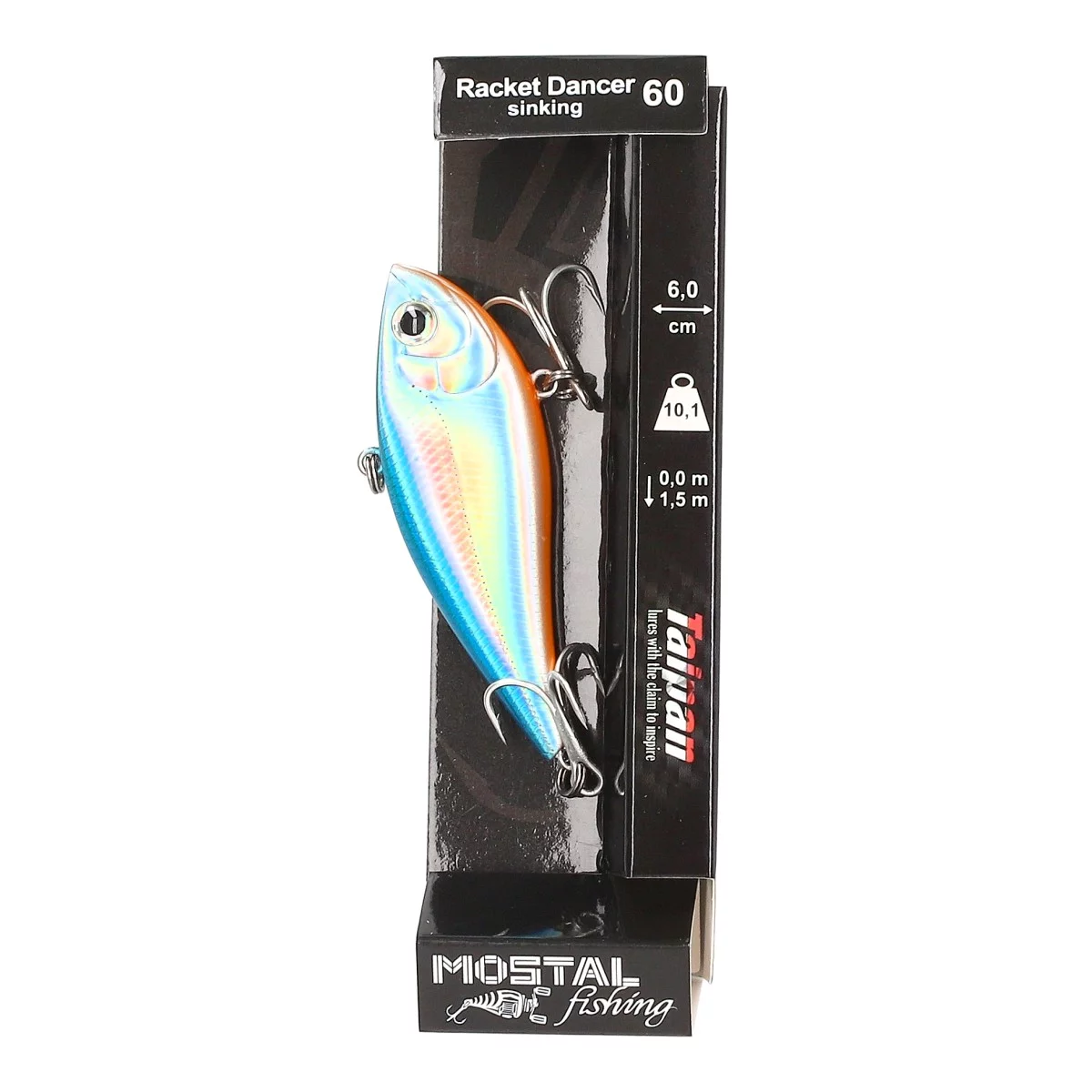 TAIPAN Racket Dancer Chrome Blue 60mm