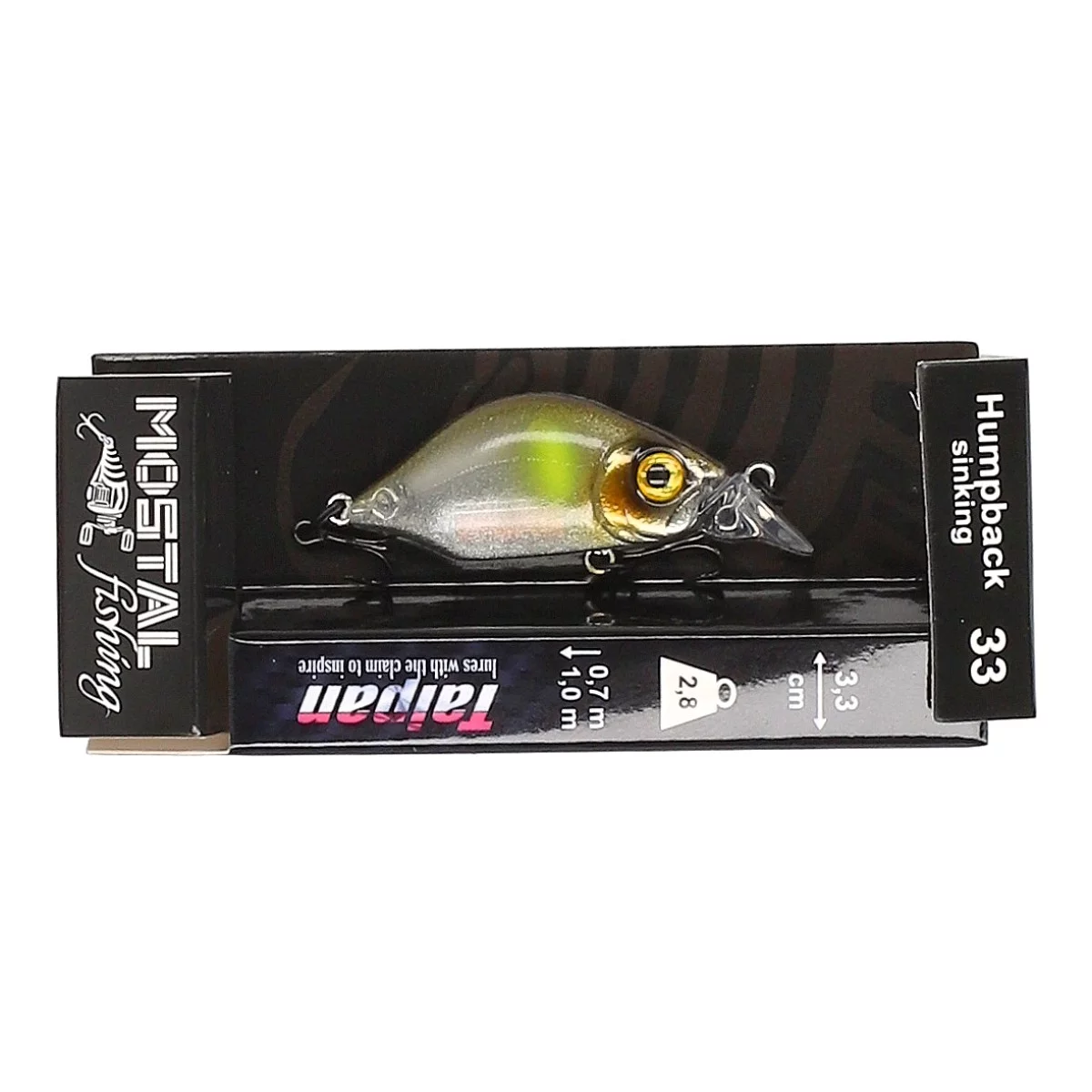 TAIPAN Humpback Ghost Ayu 33mm
