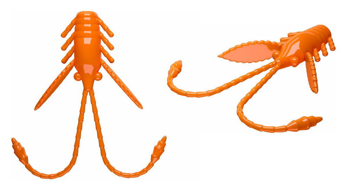 LIBRA LURES Pro Nymph 18 Cheese 040-black 15st, Forellenköder, schwimmend und aromatisiert — 1.80 hot orange Krill