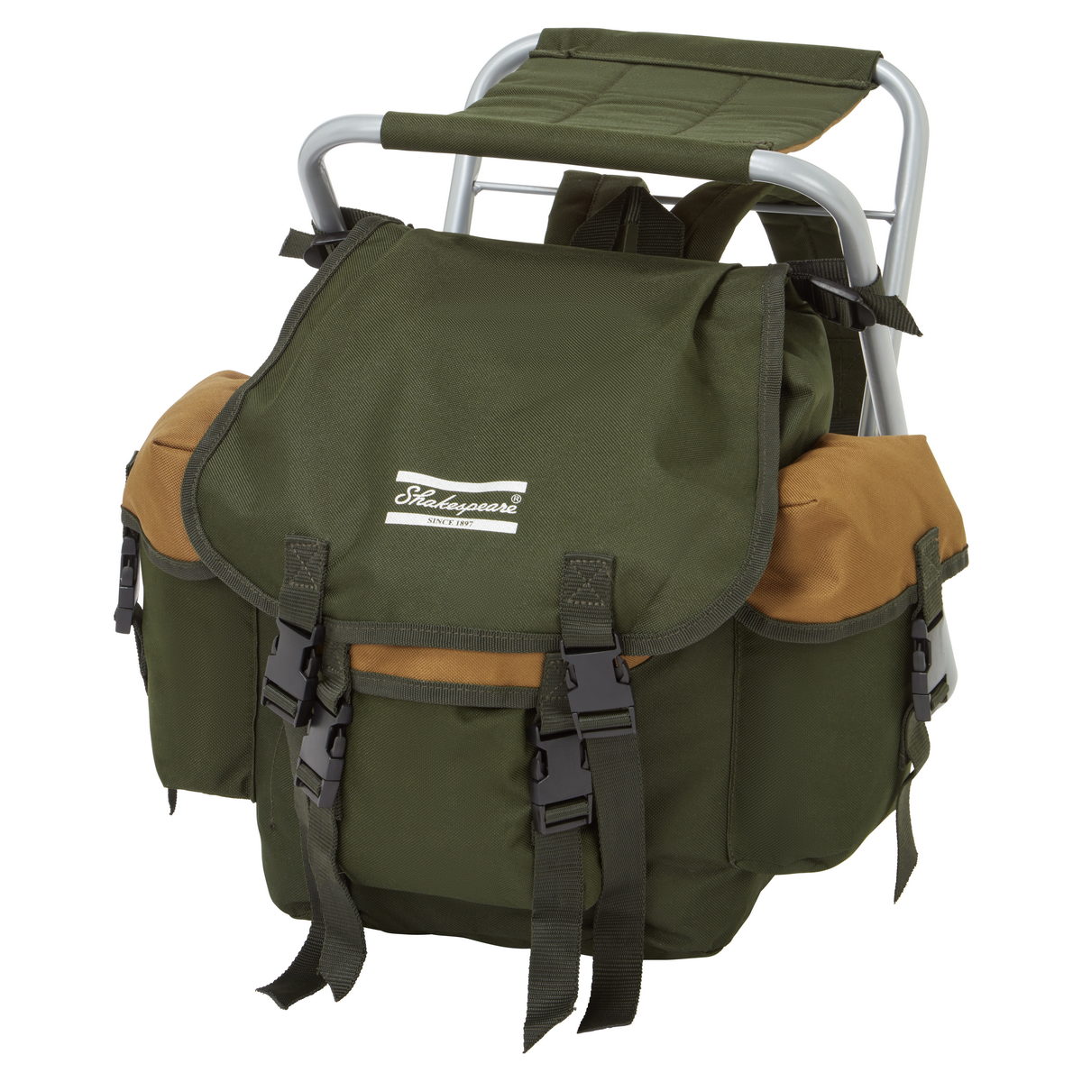 SHAKESPEARE Folding Stool with Backpack