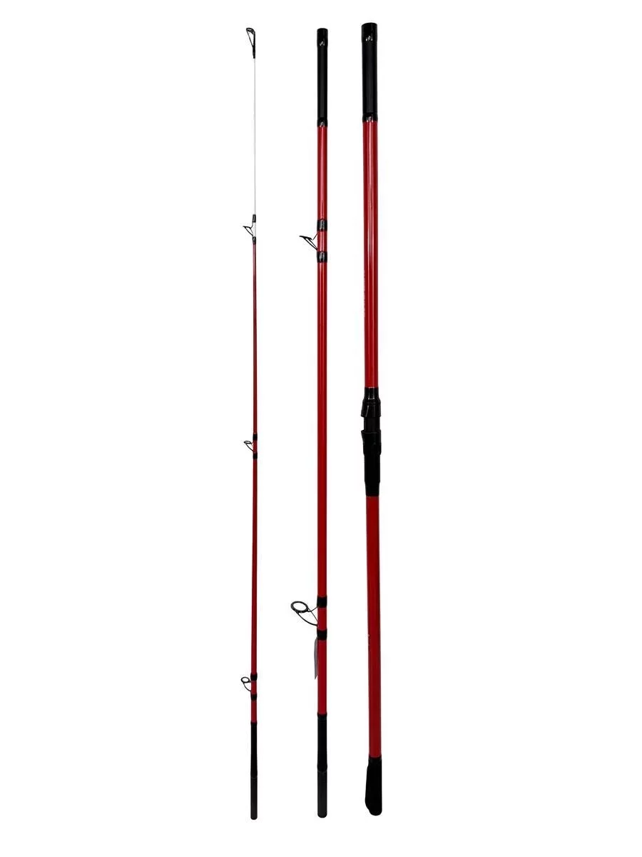 James Cook Surf Distance 3,90m 3pcs 100-250g Combo mit Avocast RZT 7000 Detailansicht