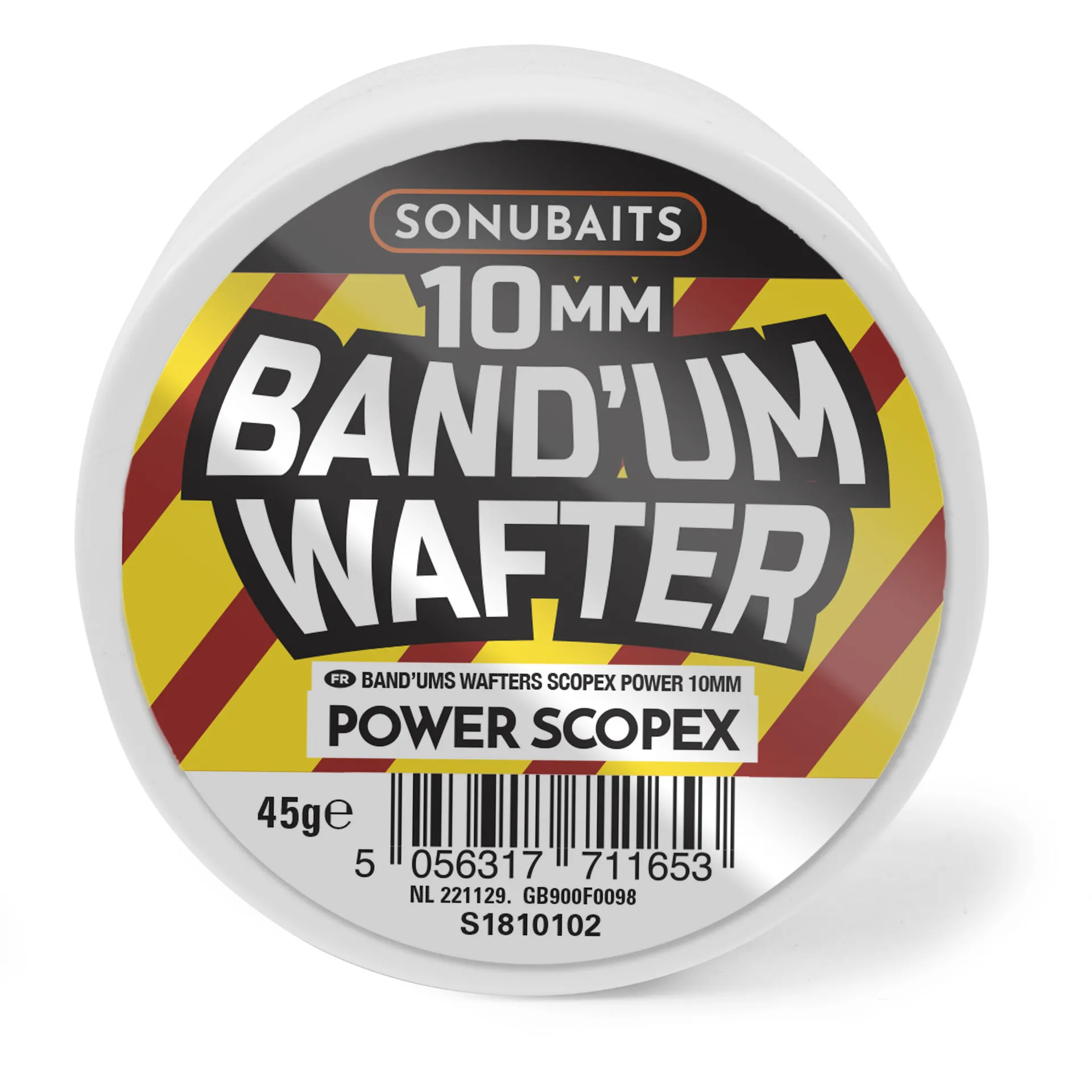 SONUBAITS Bandum Wafters 10mm Power Scopex 45g