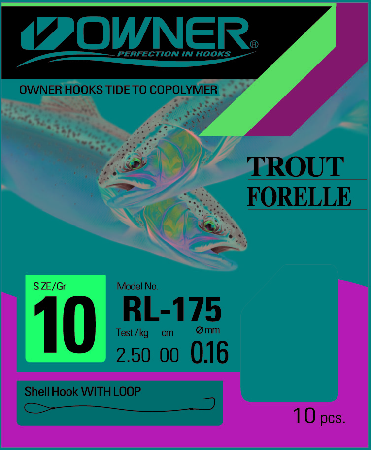 OWNER RL-175 Forelle 6 150cm blau