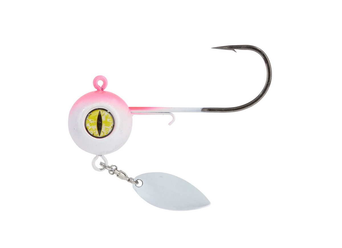 BALZER Valhall Bomb Jighead Heilbutt-Großdorsch Jighead mit Spinner