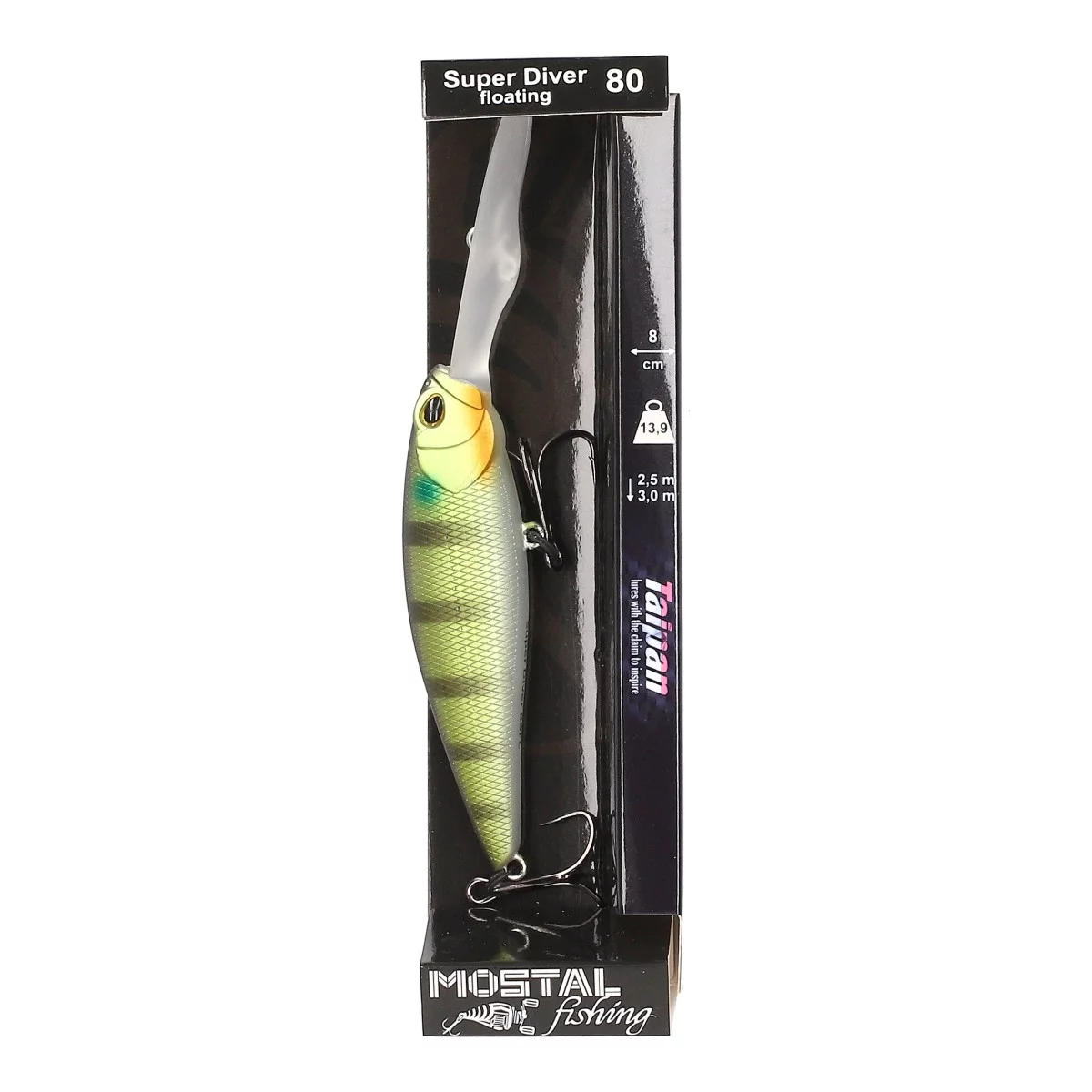 TAIPAN Super Diver Matte US Perch 80mm
