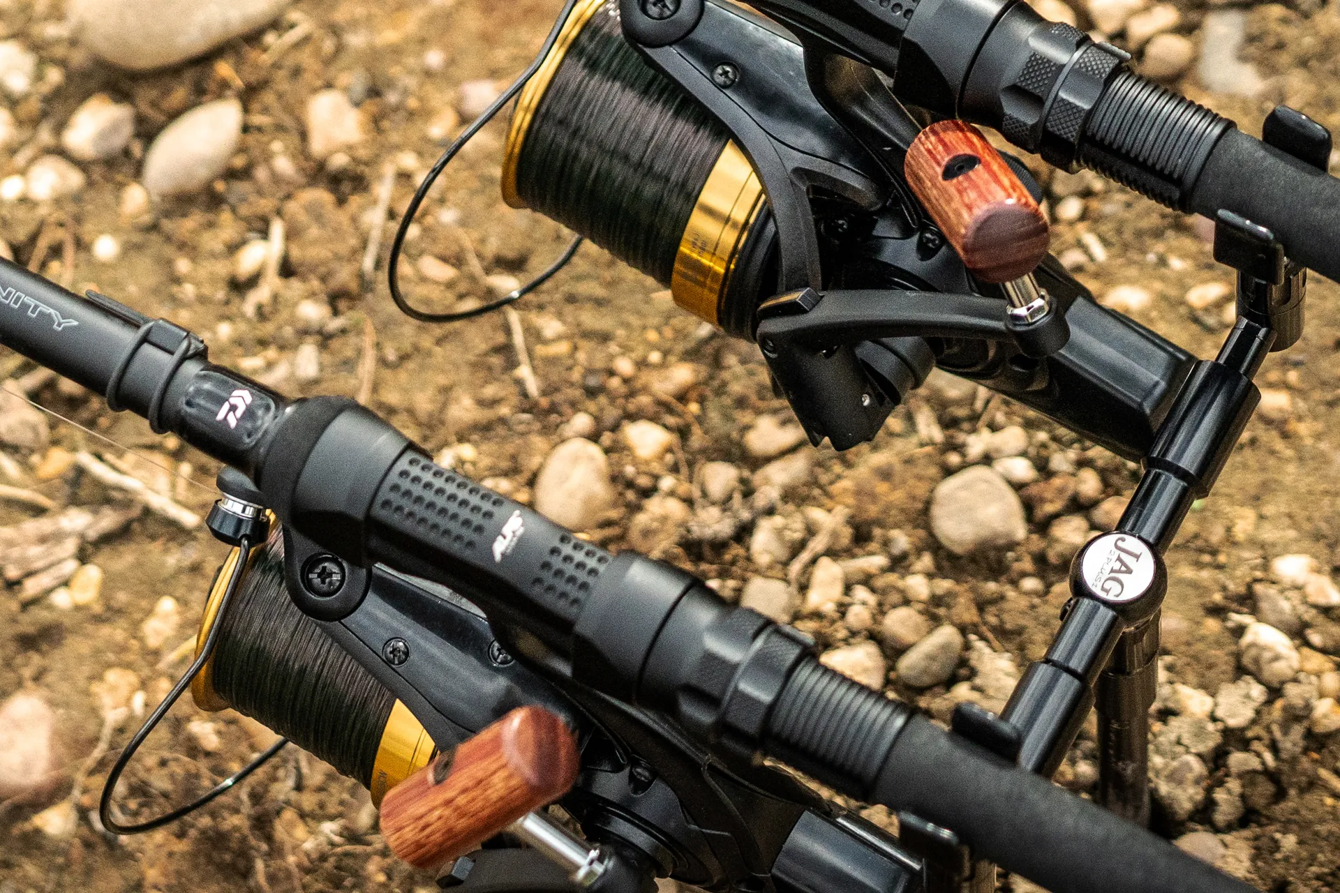 Daiwa 21 Crosscast 45 SCW QD OT Big Pit Rolle Ansicht 2