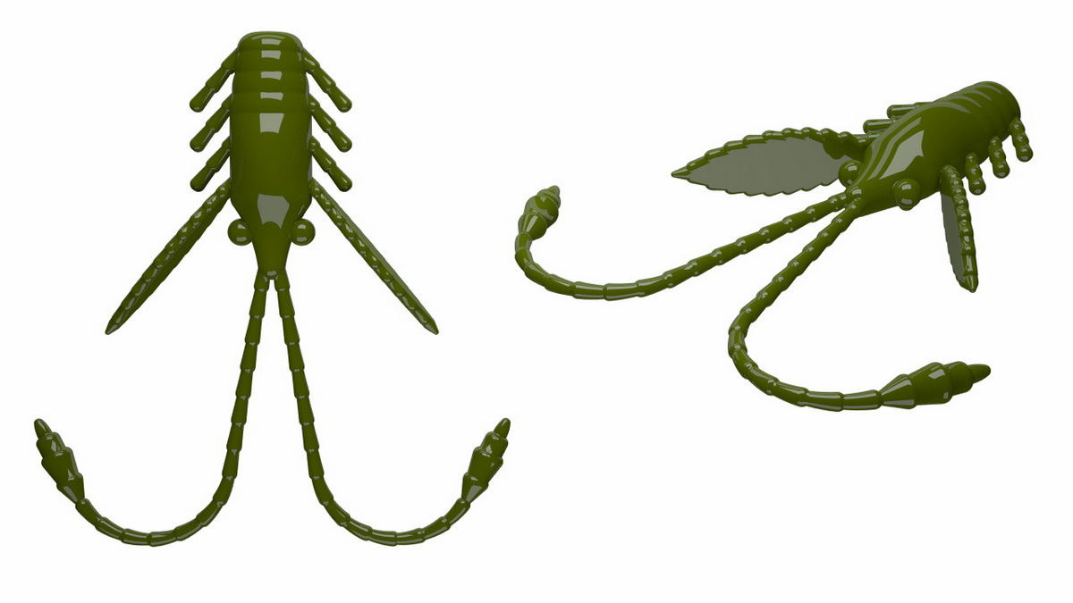 LIBRA LURES Pro Nymph 18 Cheese 040-black 15st, Forellenköder, schwimmend und aromatisiert — 1.80 Olive Cheese