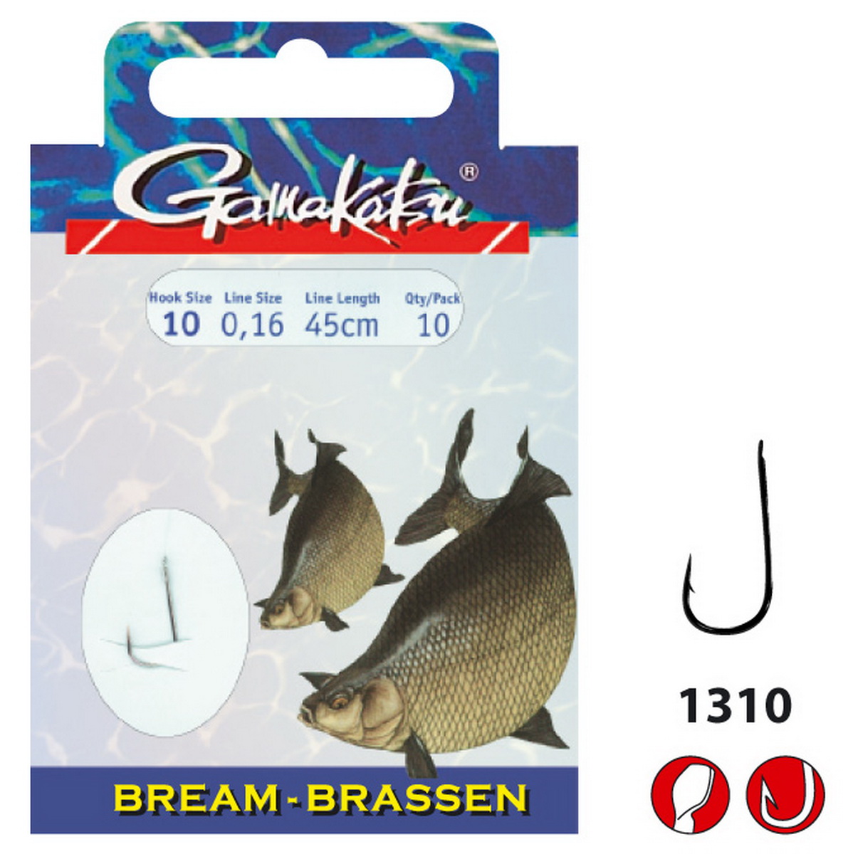 GAMAKATSU G-2210S Bream 60cm 8 0,18mm GAMAKATSU G-2210S Bream 60cm 8 0,18mm