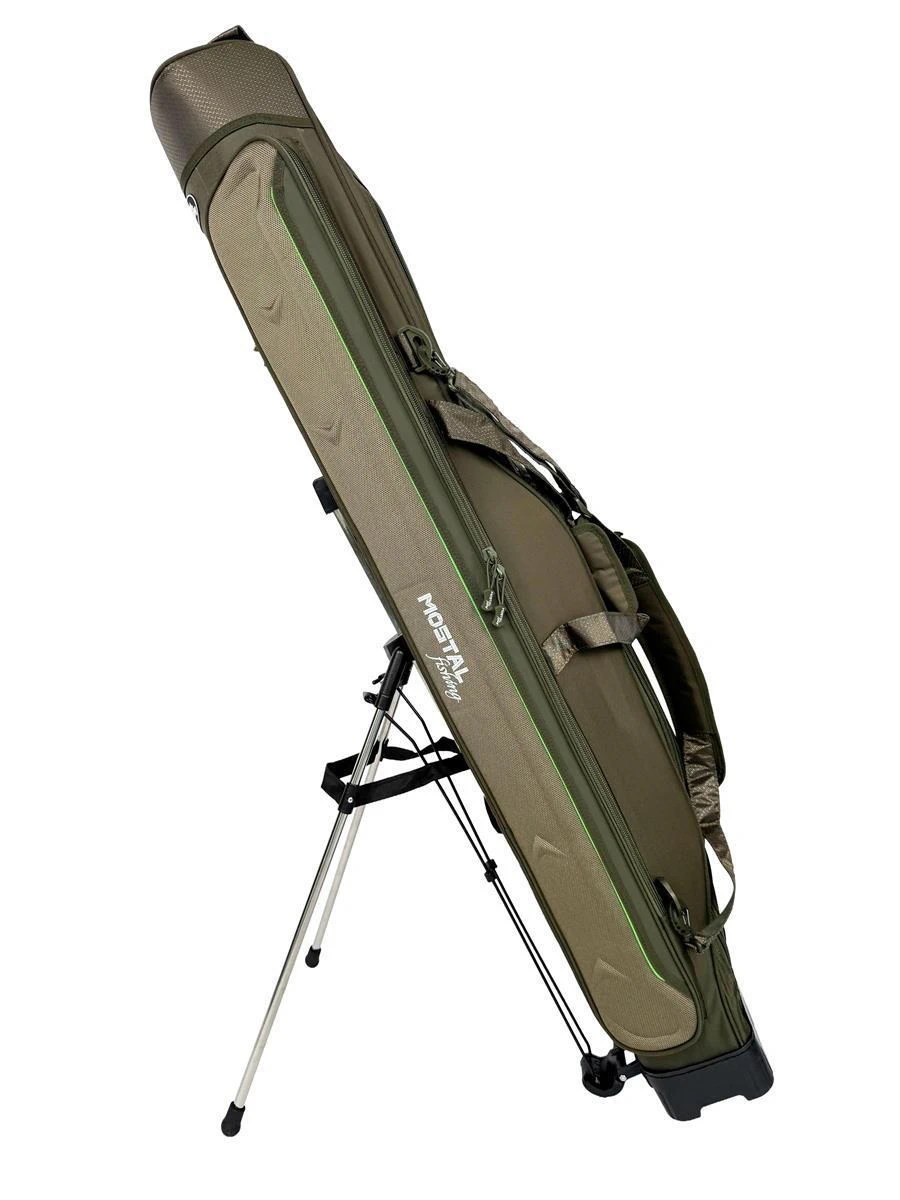 MOSTAL Standup Hardcase 3er – Rutenfutteral mit Hartschale u