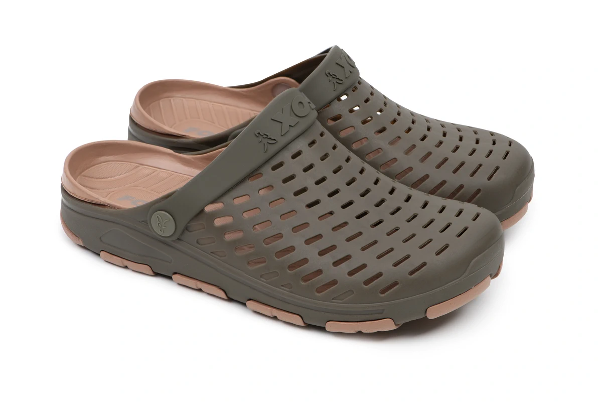 FOX Khaki Clogs