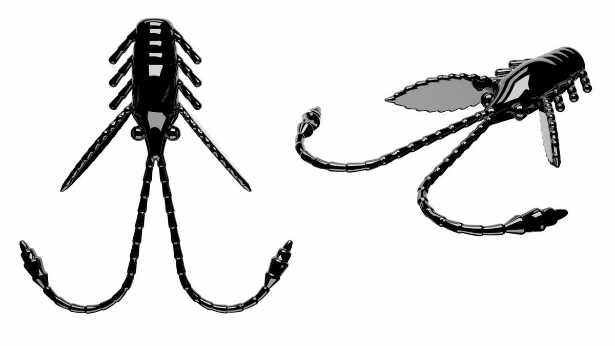 LIBRA LURES Pro Nymph 18 Cheese 040-black 15st, Forellenköder, schwimmend und aromatisiert