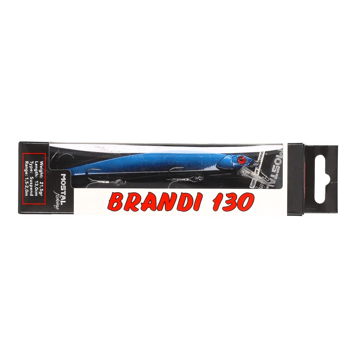 MOSTAL Brandi 130 Black suspending
