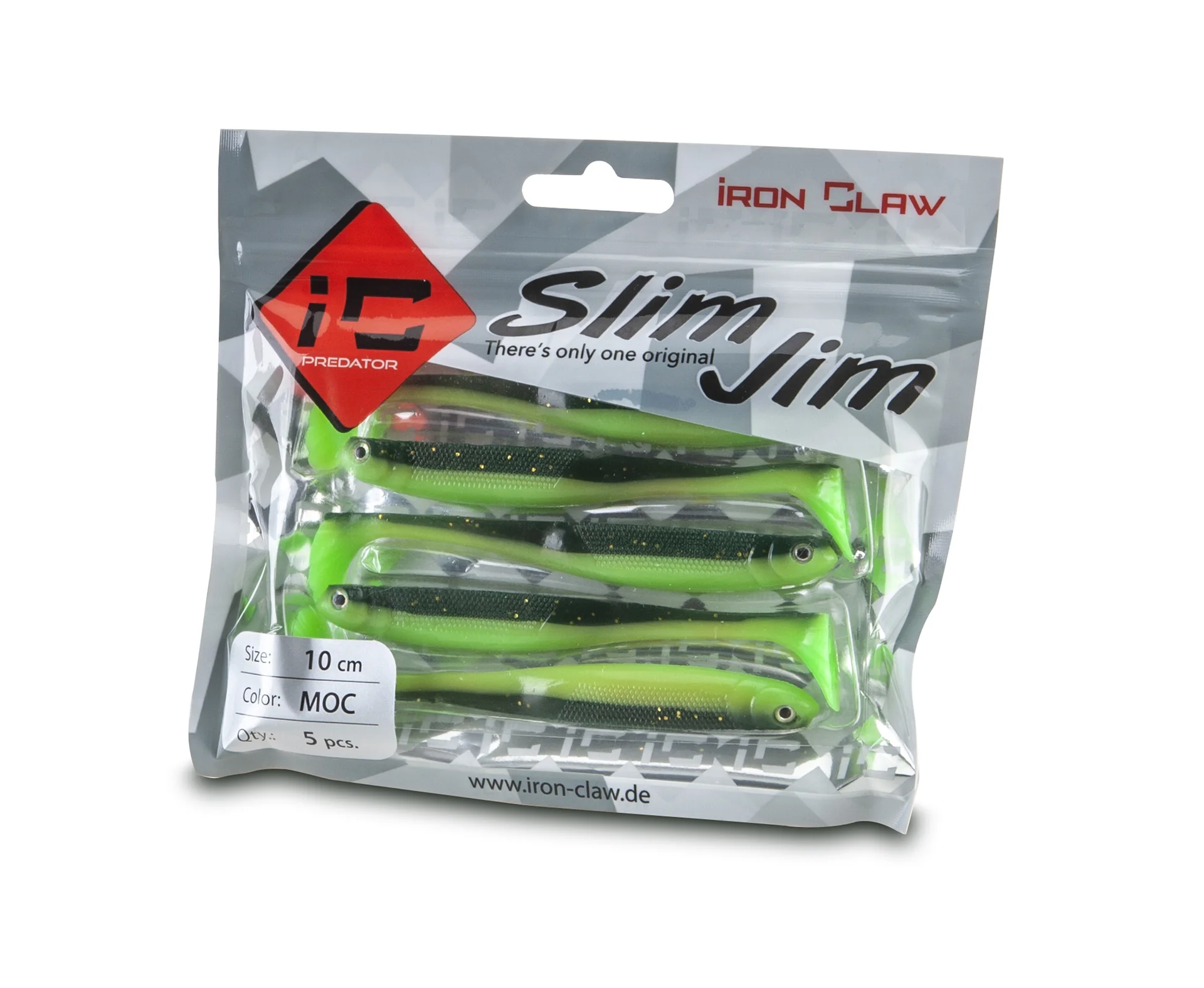 IRONCLAW Slim Jim 7cm SP 8pcs. Verpackung
