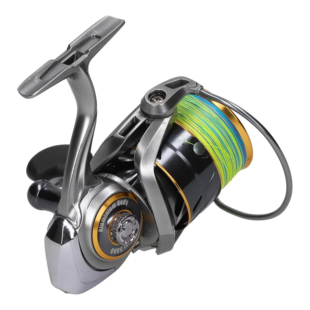 James Cook Norge Pilk 2,40m 2pcs 300g Combo mit Seafisher 5000 Braid Rolle Seitenansicht