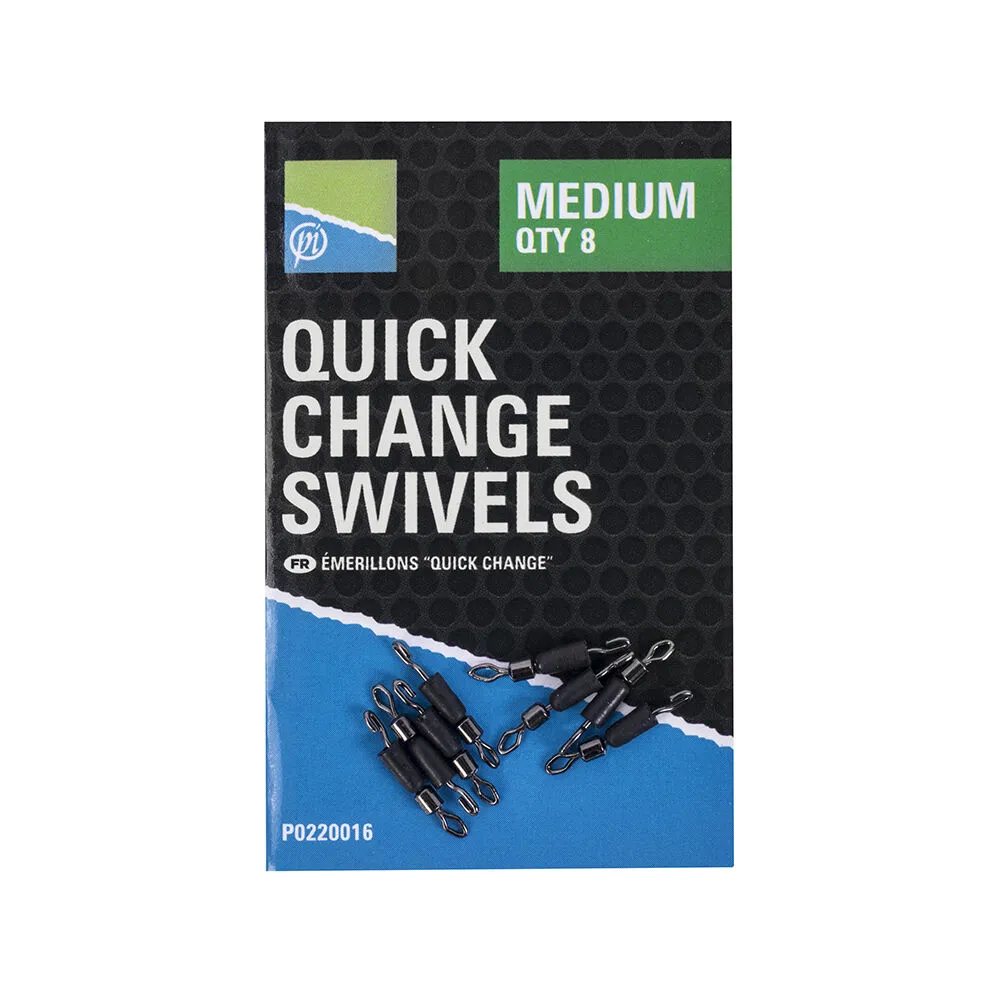 PRESTON Quick Change Swivels