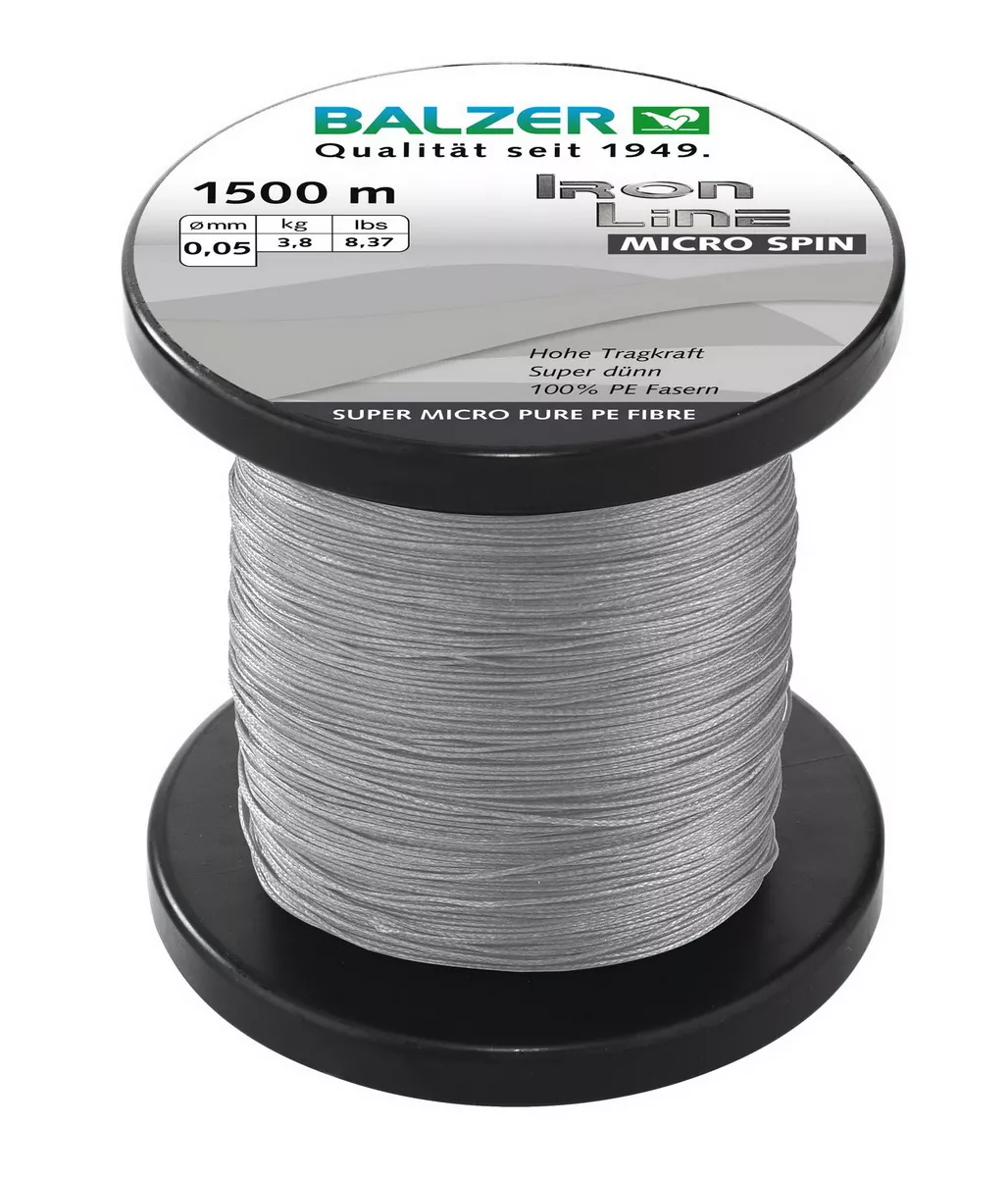 BALZER Iron Line Micro Spin 1500m 0,05 3,8kg