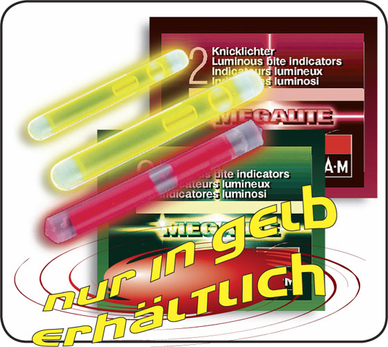 DAM Knicklicht Gelb 3x25mm 2St DAM Knicklicht Gelb 3x25mm 2St