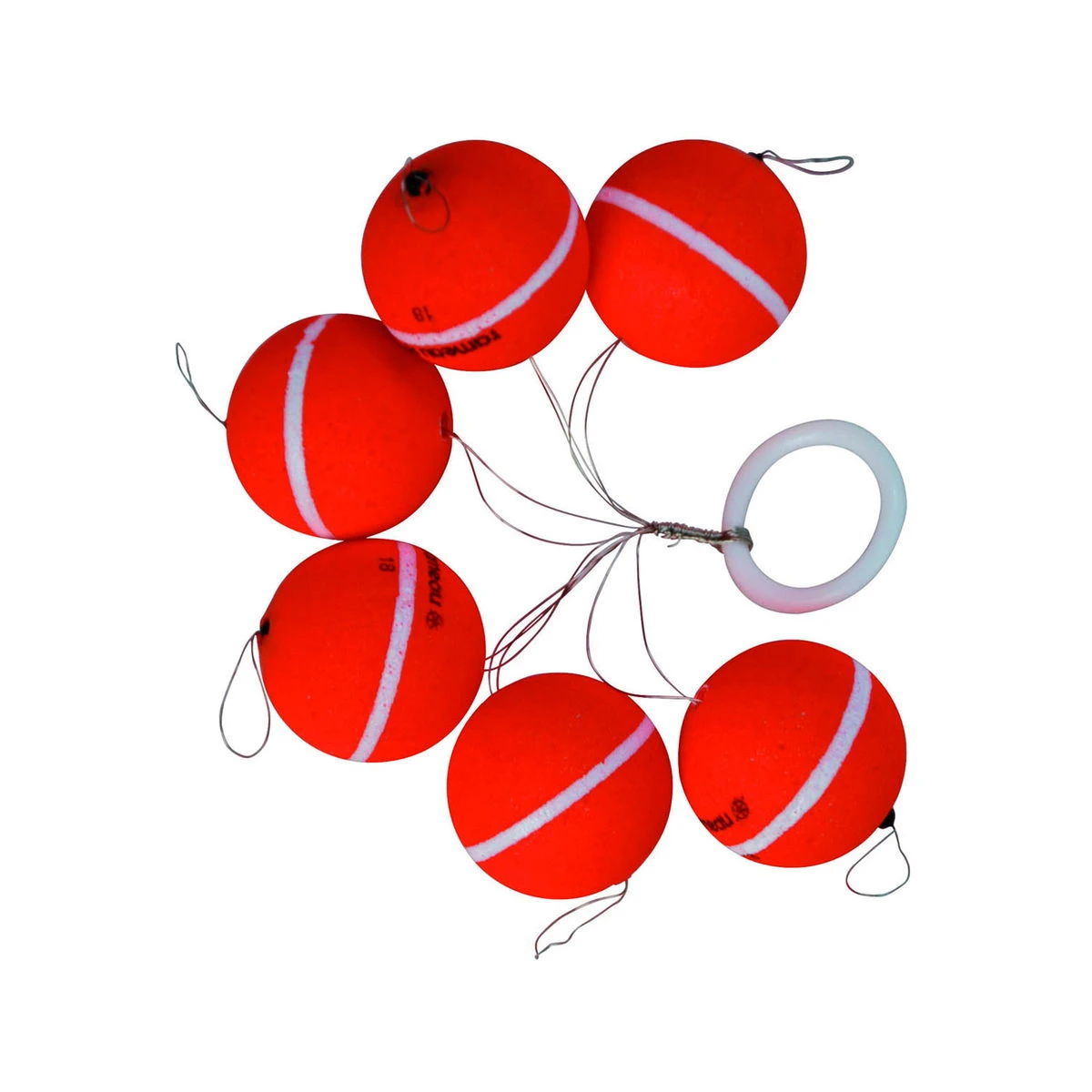 RAMEAU Pilotkugeln Rot 10mm 6St.