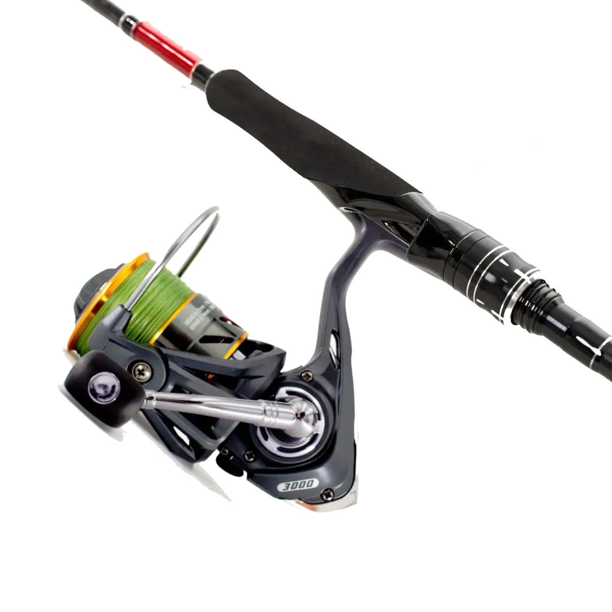 COROFISH CoroSpin 2.40m 2sec 10-40gr Combo mit Alu Pro 3000 CO Braid