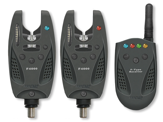 CORMORAN Pro Carp Funkbissanzeiger F-4000 Komplettset Bissan