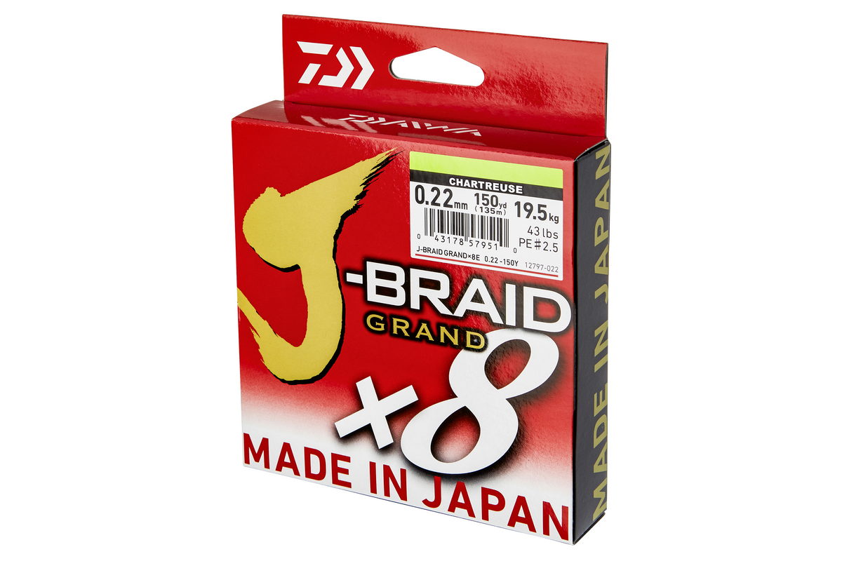 Daiwa J-Braid Grand X8 Geflochtene Schnur