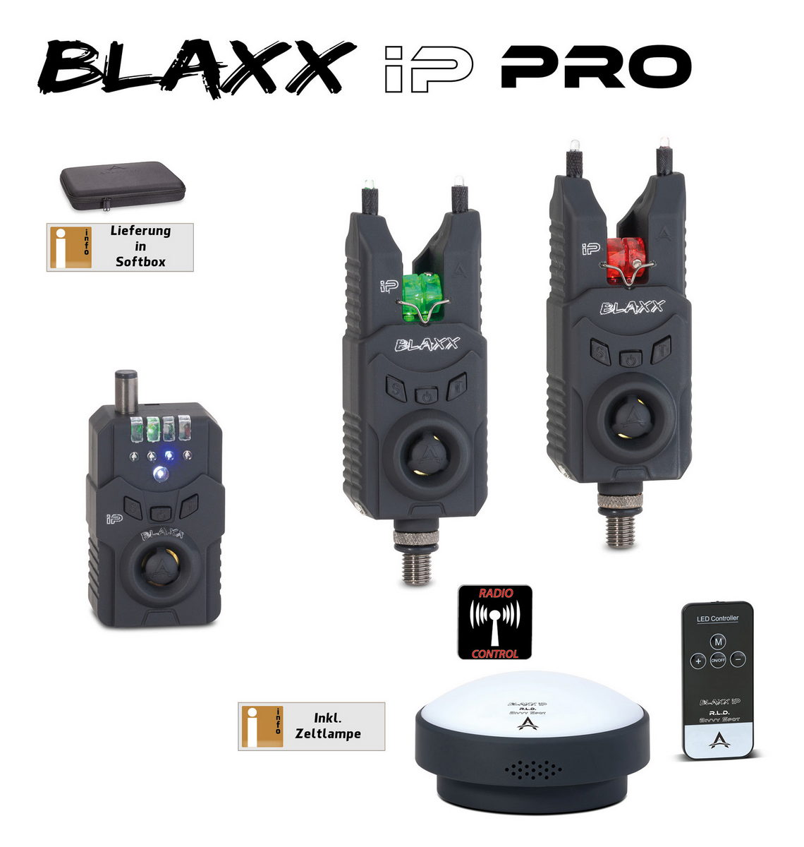 ANACONDA BLAXX iP 2+1+1 Pro Set Red, Green ANACONDA BLAXX iP 2+1+1 Pro Set Red, Green