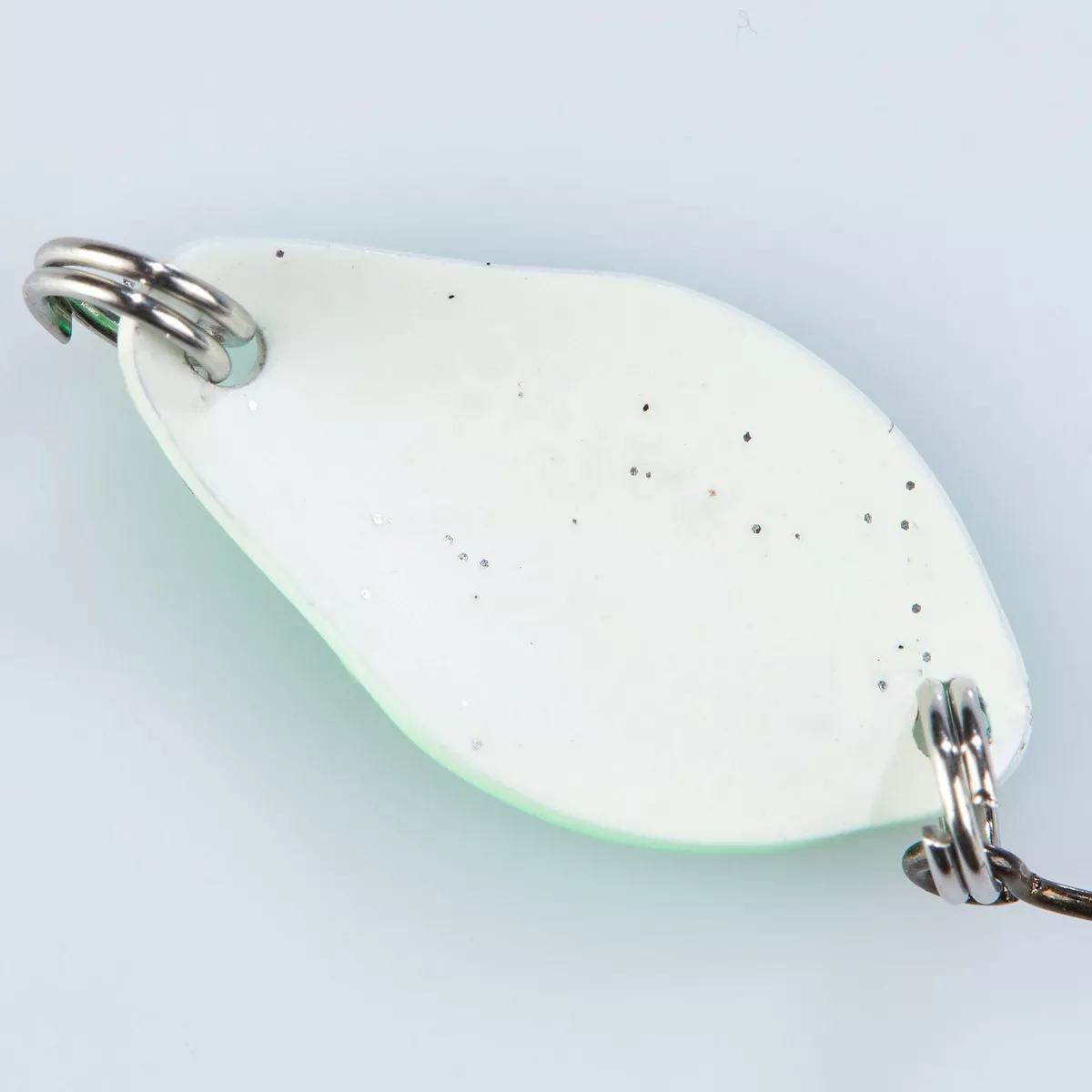 BALZER Trout Attack Spoon Jacky leuchtgrün-weiß 2,5cm 2,5g