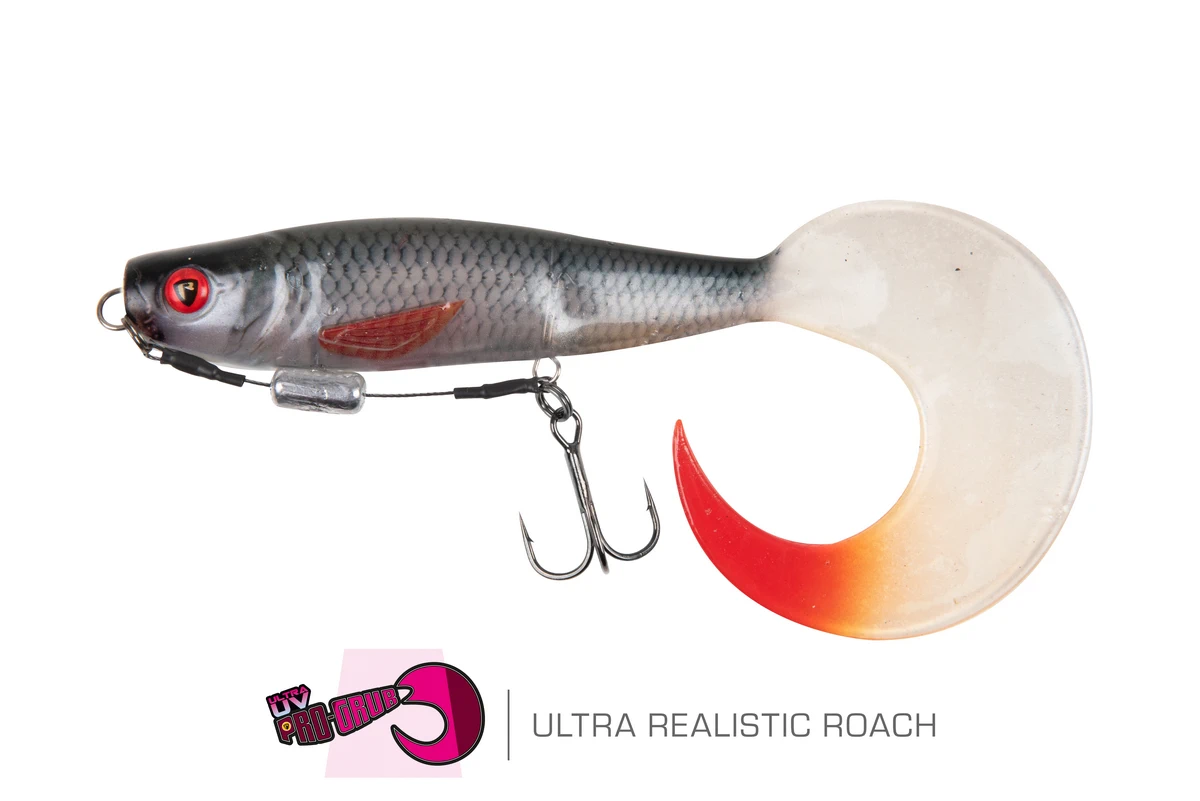 FOX RAGE Pro Grub 12cm 4.7" loaded Ultra Realistic Roach weitere Ansicht