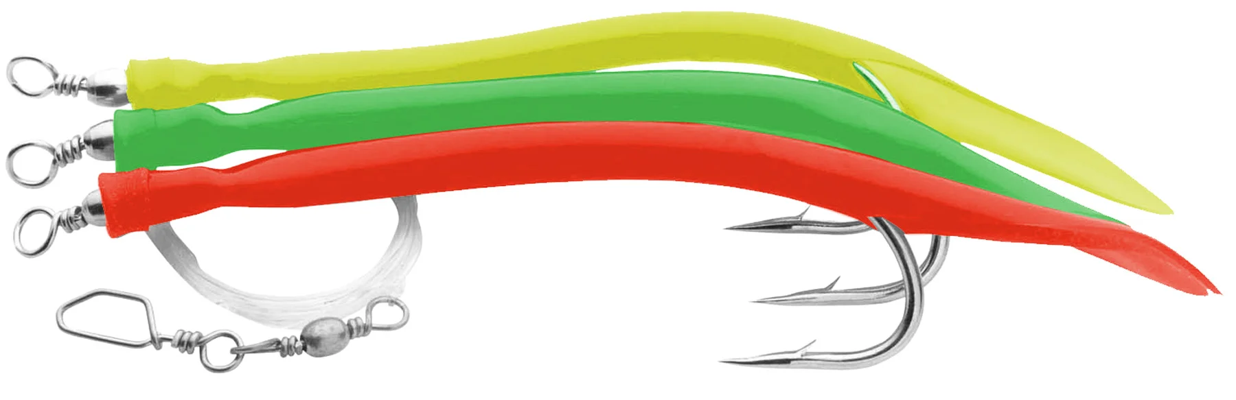 AQUANTIC 3er Gummi Makk System weitere Ansicht
