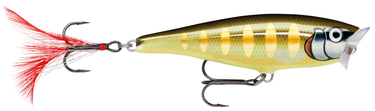 RAPALA Skitter Pop Striped Grey Shiner 5cm SP05STGS