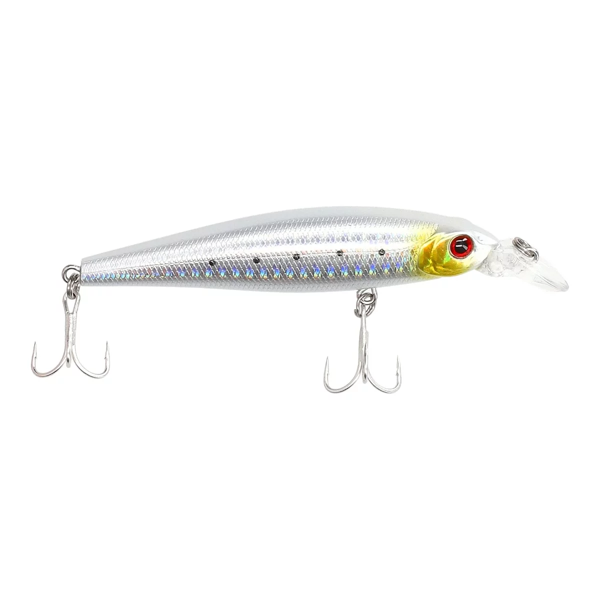 TAIPAN Canny Minnow Ghost Ayu 80mm — 8.00 Pearl Shiner