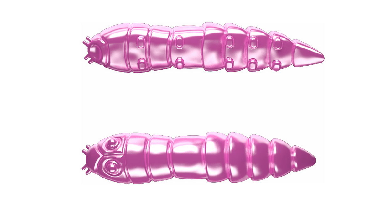 LIBRA LURES Kukolka 27 Cheese 040-black 15st, Forellenköder, schwimmend und aromatisiert — 2.70 Pink Pearl Krill