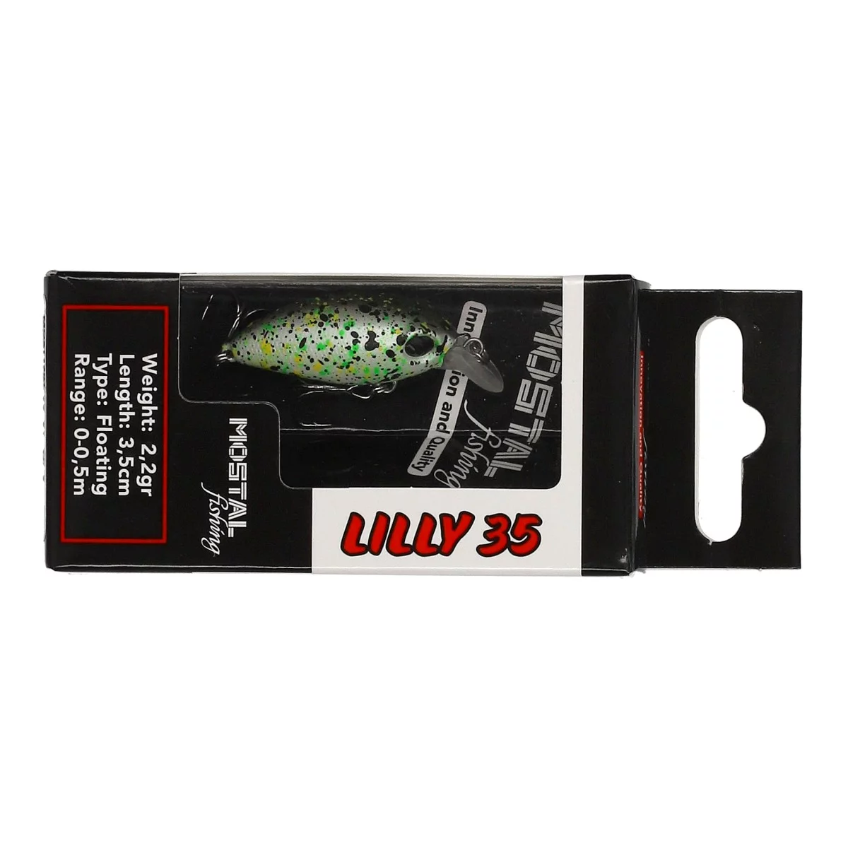 MOSTAL Lilly 35 | 2,2g | Floating Wobbler | Ultralight
