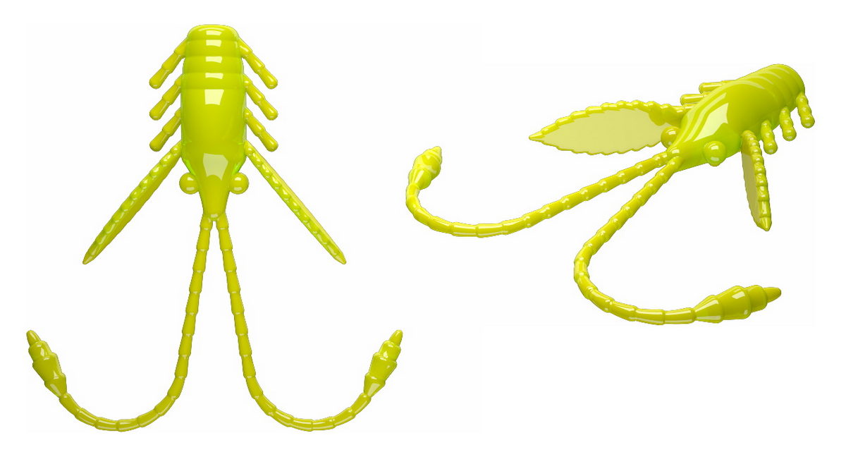 LIBRA LURES Pro Nymph 18 Cheese 040-black 15st, Forellenköder, schwimmend und aromatisiert — 1.80 Apple Green Krill