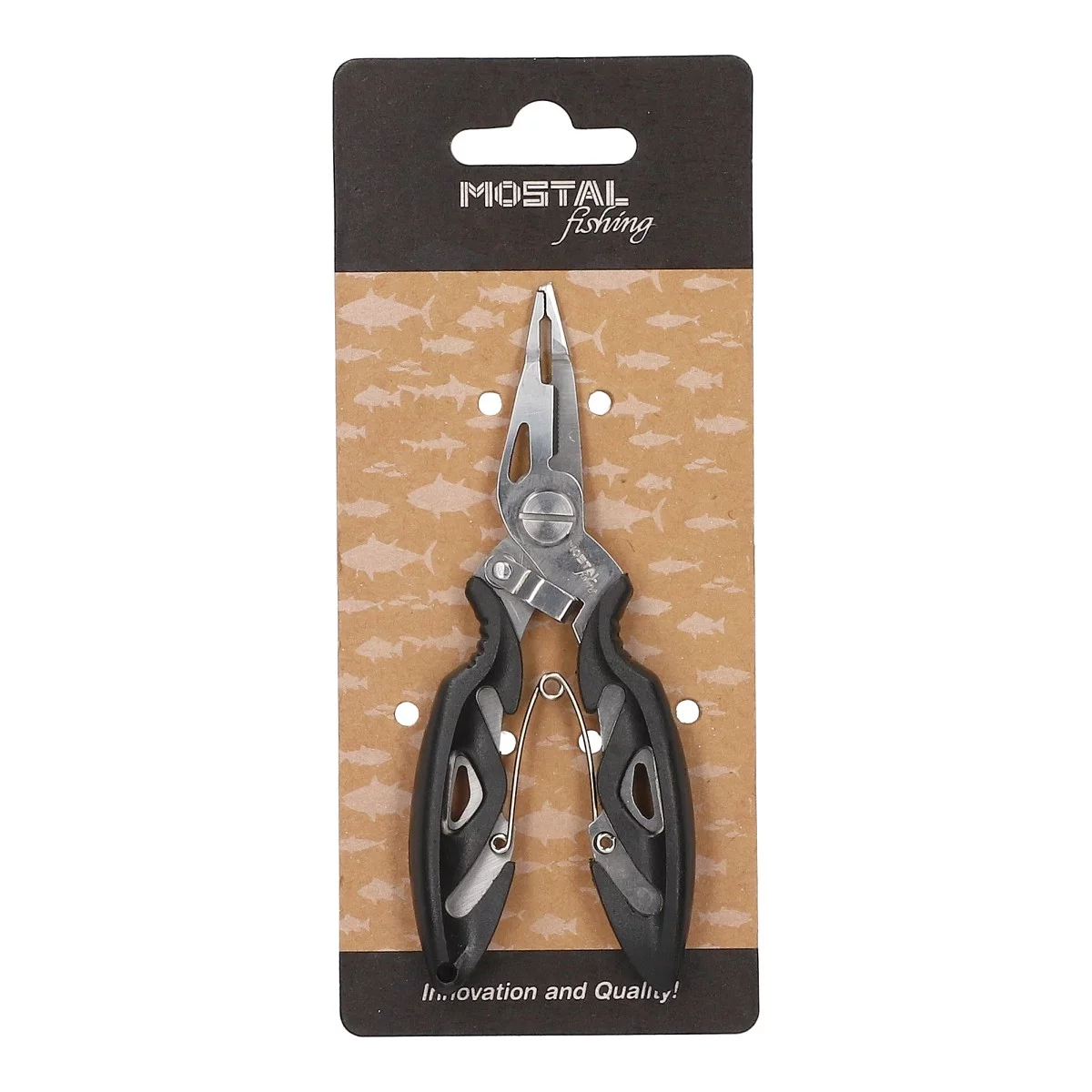 MOSTAL Mini Sprengringzange Edelstahl 12,7cm