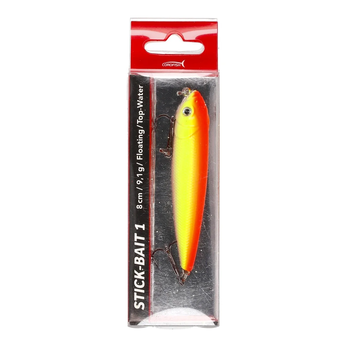 COROFISH Stick Bait 1 8cm OG 9,1g Floating Top-Water