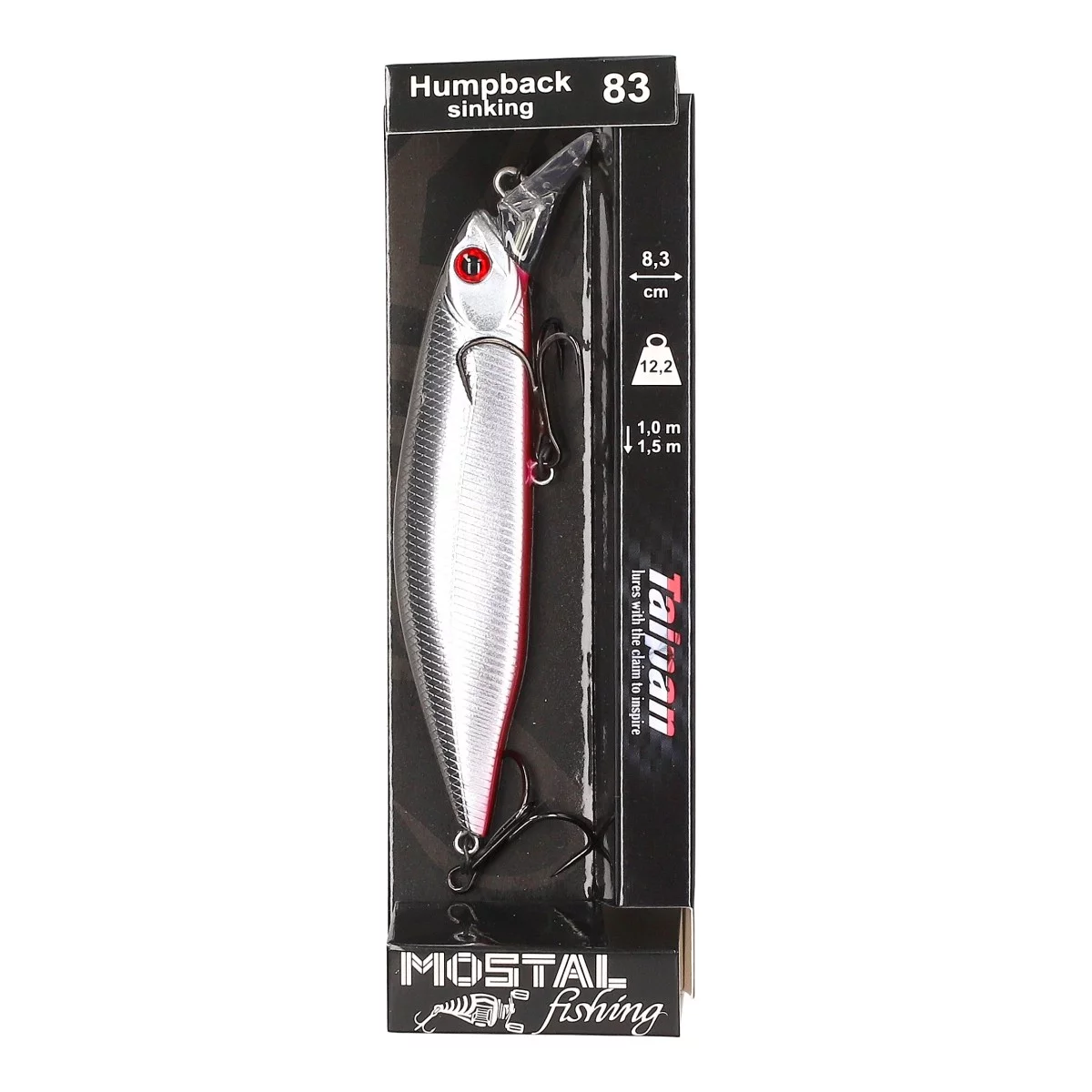 TAIPAN Humpback Chrome Pink 83mm