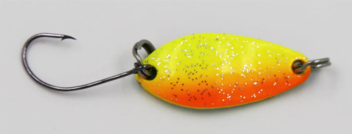 orange yellow glitter