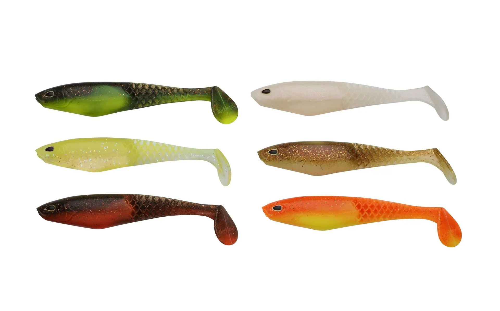 Berkley PowerBait Original 7.5 cm 3.7 g Mixpack Clearwater - Gummifische,Twister — 10.0 Dark Water Mix