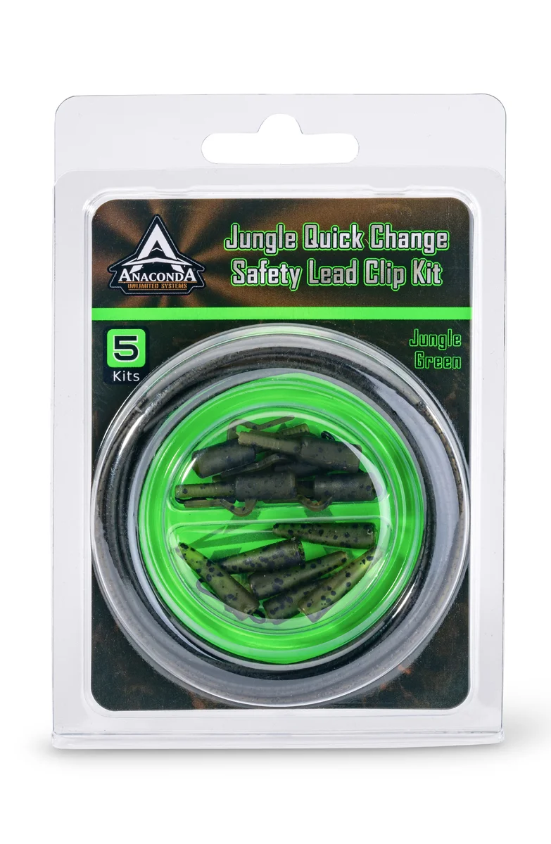 ANACONDA Jungle Gr. Quick Change Saftey Lead Clip 5 Kits weitere Ansicht