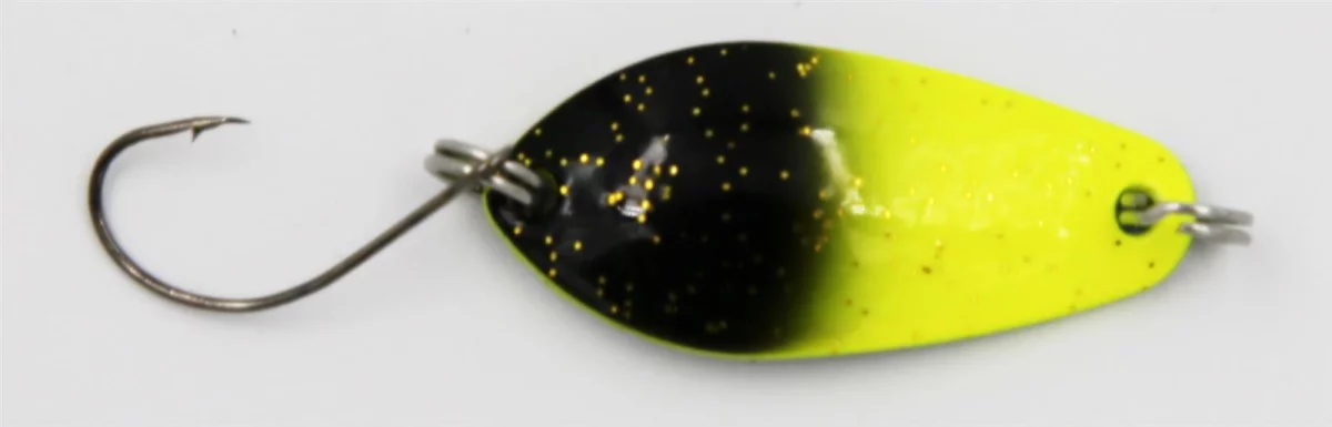 black yellow glitter