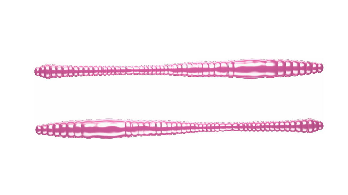 LIBRA LURES Dying Worm 80 Cheese 038-brown 12st, Forellenköder, schwimmend und aromatisiert — 7.00 Pink Pearl Exotic Fruits